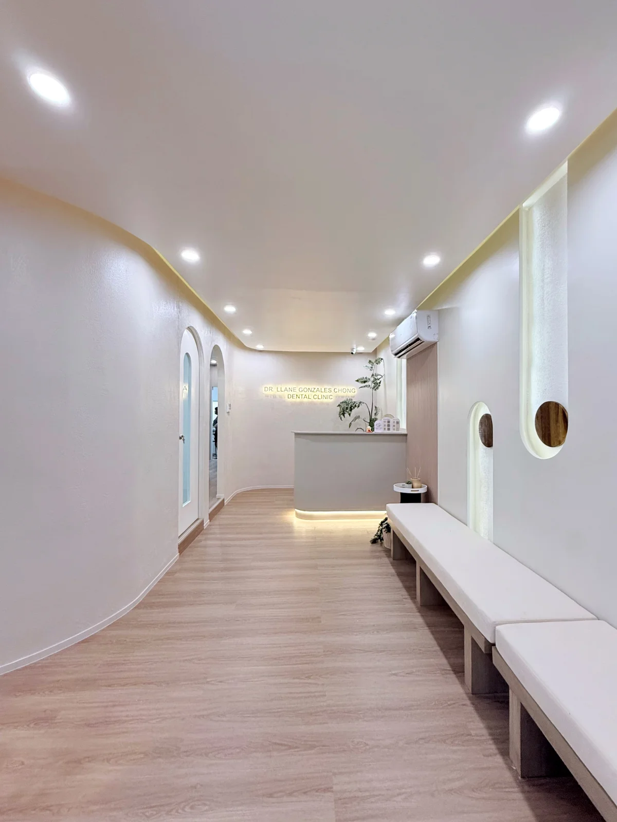 The same space finished as Dr Llane Gonzales Chong Dental Clinic